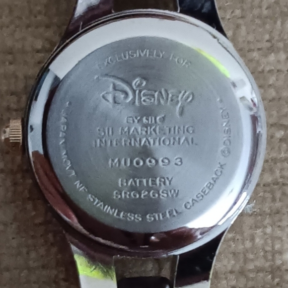 Disney Mickey Mouse Gold Tone Watch - Picture 6 of 10